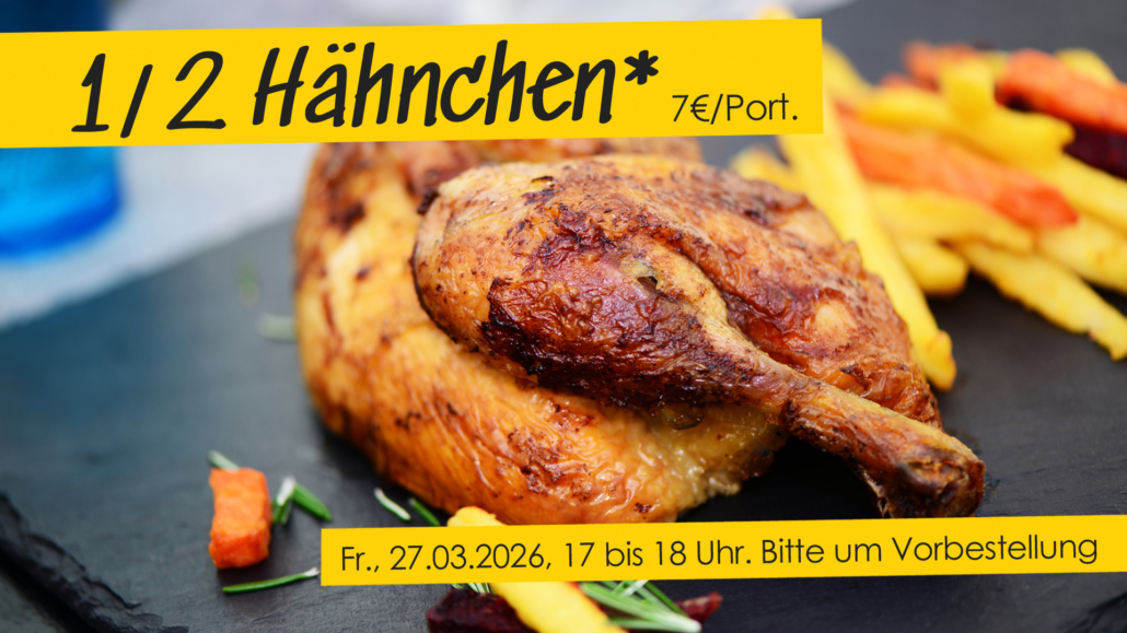 Halbes Hähnchen
